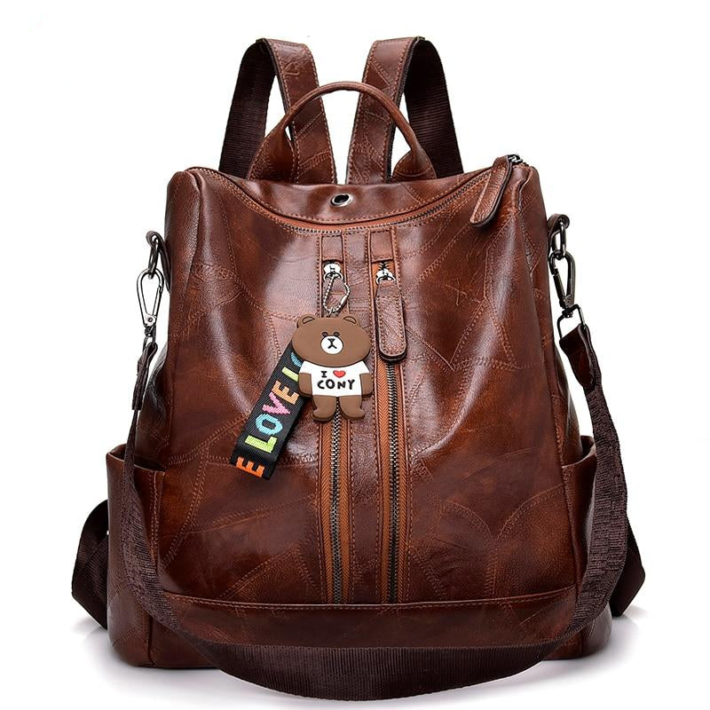 Women Backpack High Quality Leather