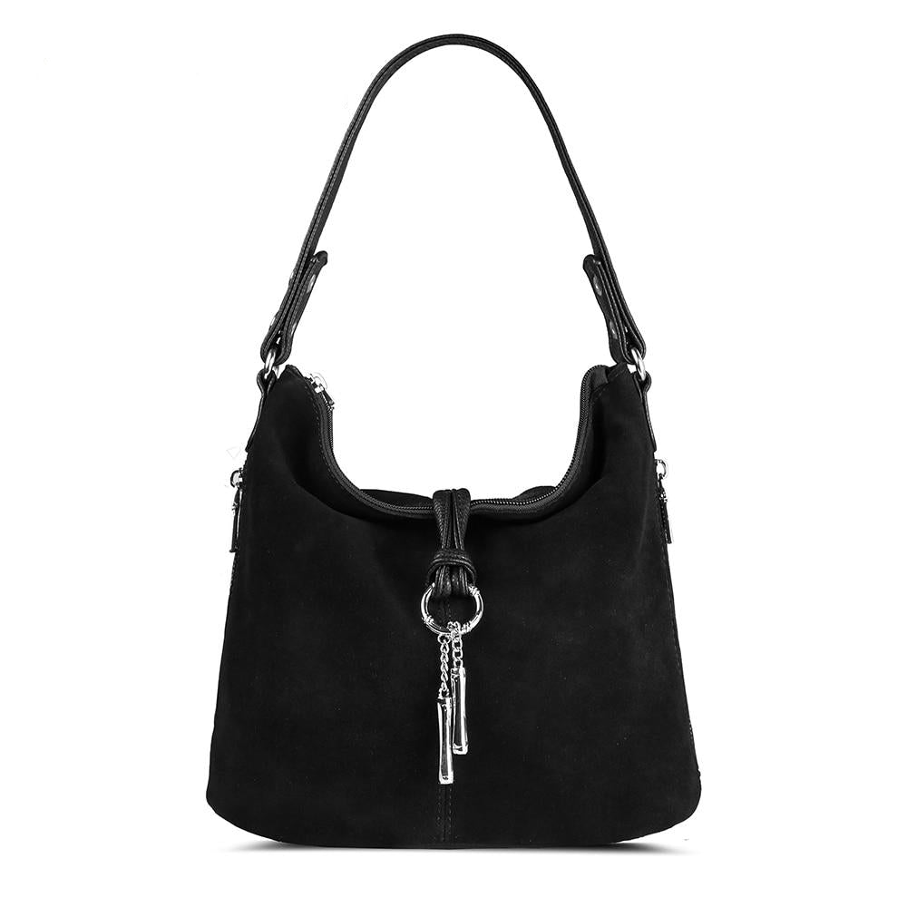 Women Split Leather Shoulder Bag